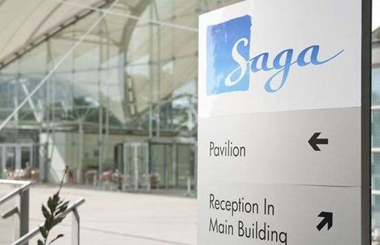 Saga's head office is in Folkestone