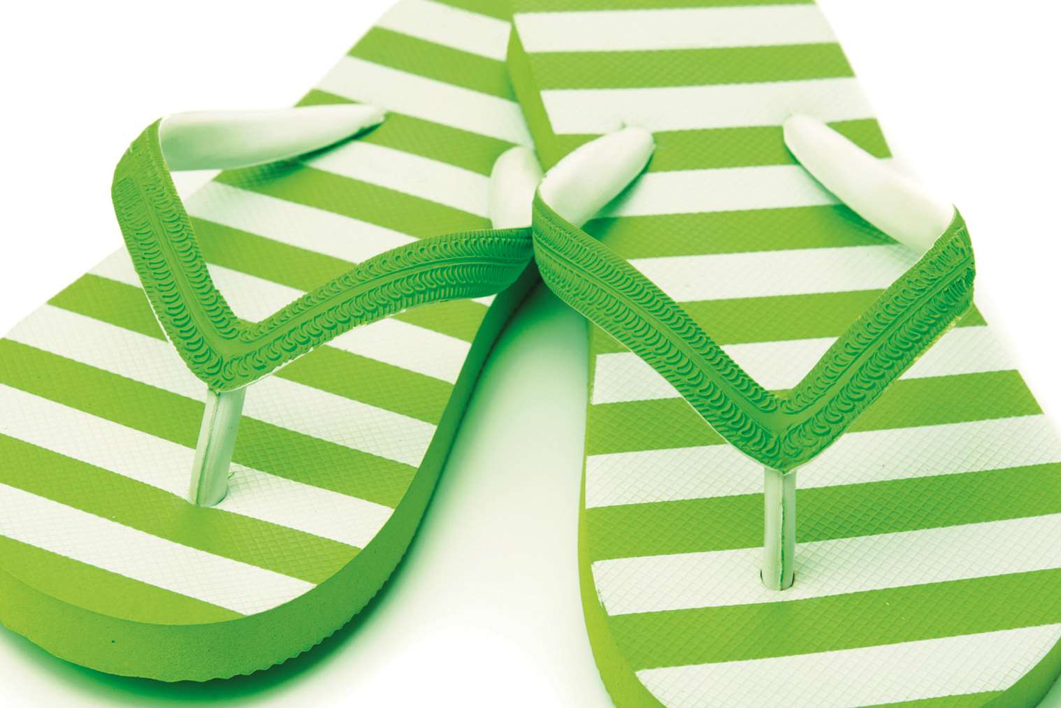 Flip flops are handed out by Street Pastor teams to anyone caught walking barefoot on a night out.
