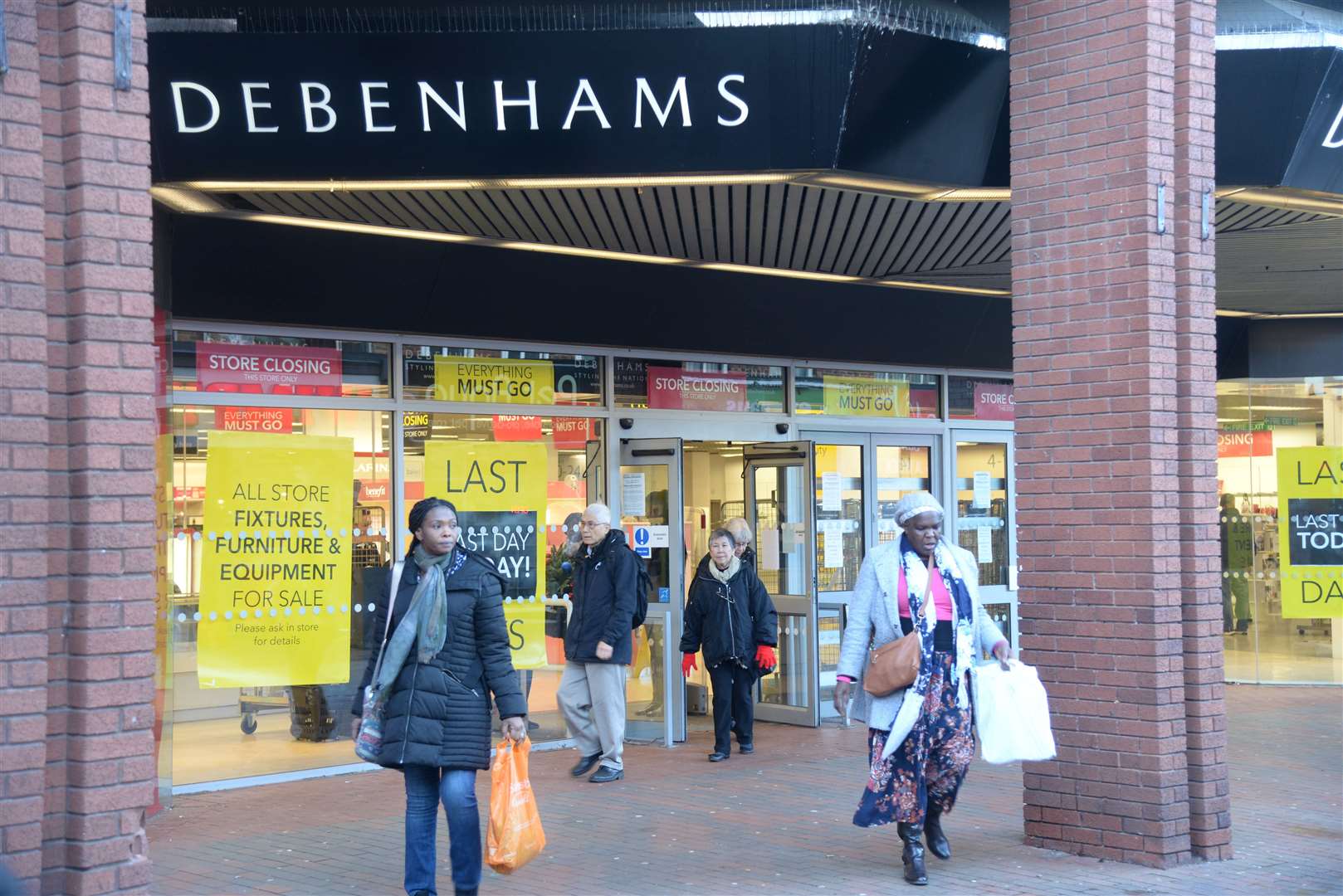 The plan sets out an aspiration to develop the now-empty Debenham's site in Chatham