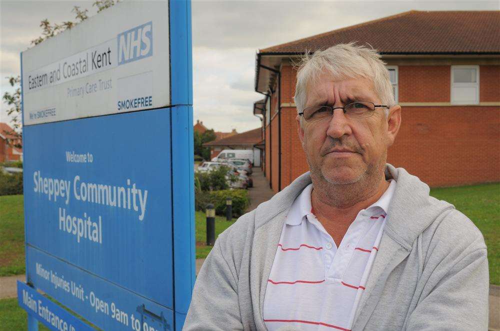 Kevin Edwards is campaigning for a dialysis unit