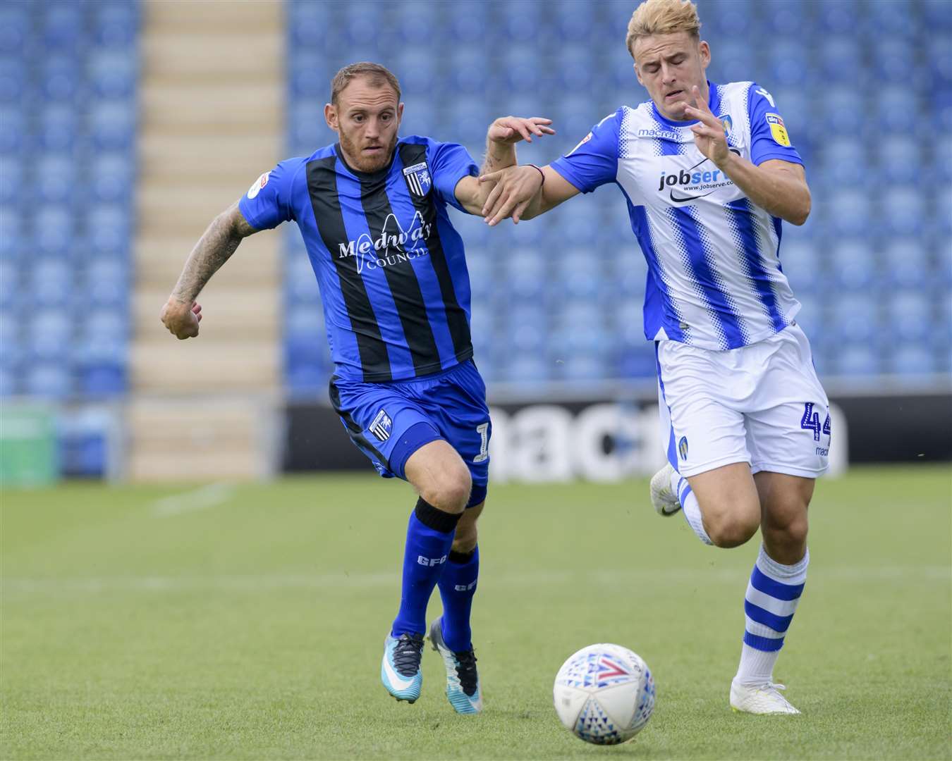 Barry Fuller is back at Gillingham after leaving AFC Wimbledon Picture: Andy Payton