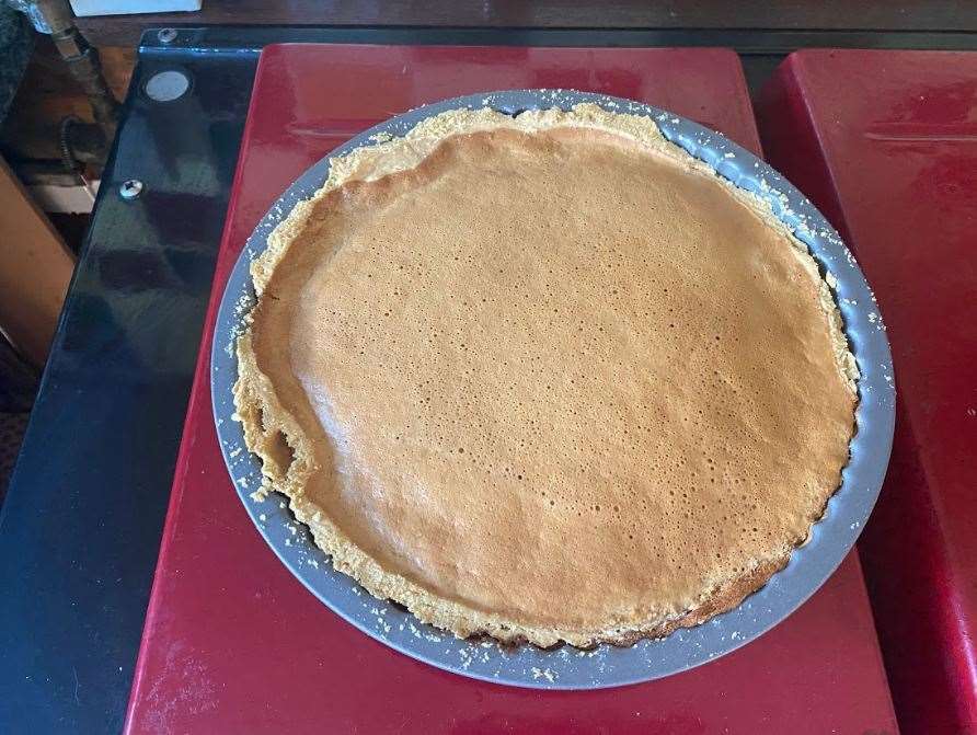 The Gypsy Tart's pastry was slightly hard to conquer