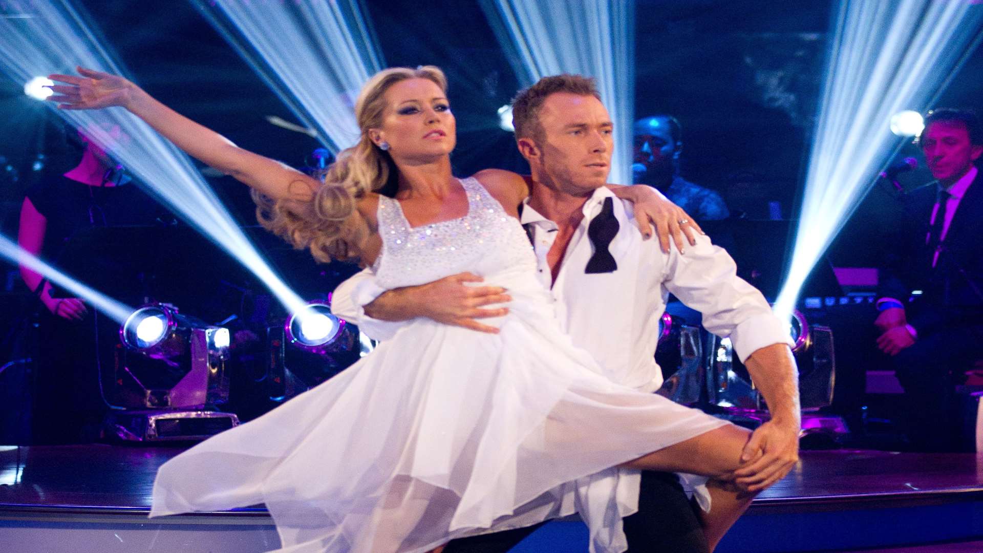 James Jordan left Strictly in 2013. Pictured with Denise Van Outen (Credit: BBC/Guy Levy)