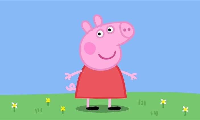 Episodes featuring Canterbury's Orlando Bloom and his partner Katy Perry part of a three-part instalment, Peppa Pig Wedding Party Special. Photo: Channel 5/PA