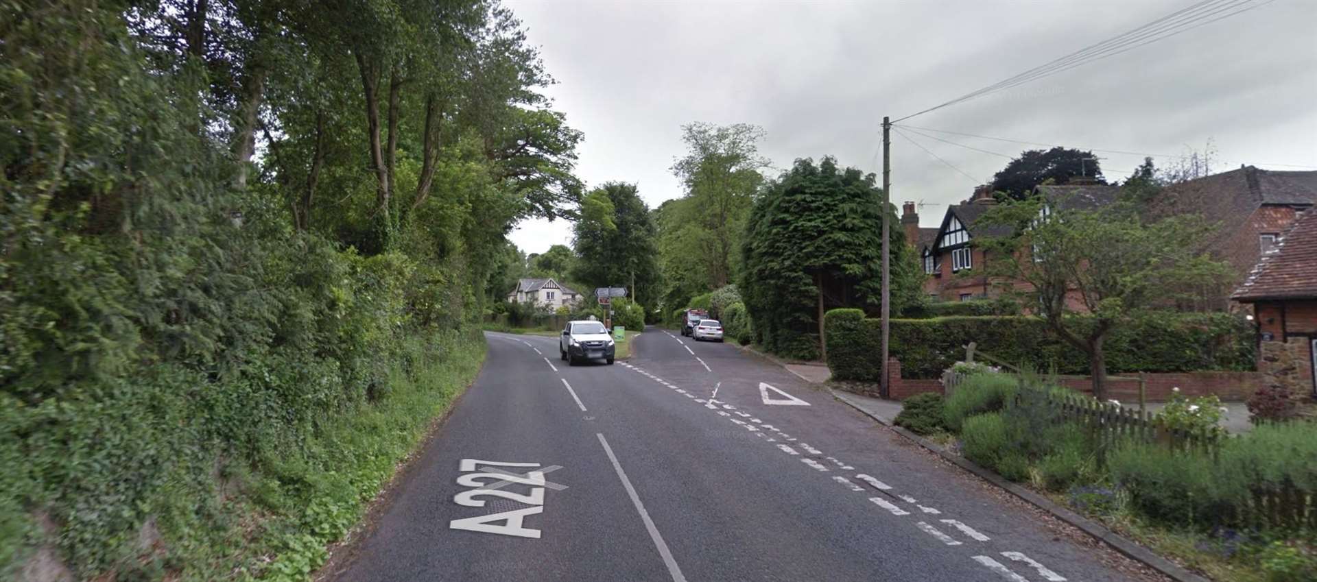The A227 Ightham Road. Picture: Google Street View