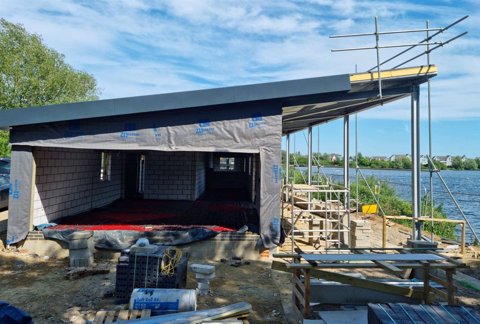 Leybourne Lakes new Cafe and Water Sports Centre. Picture: TMActive
