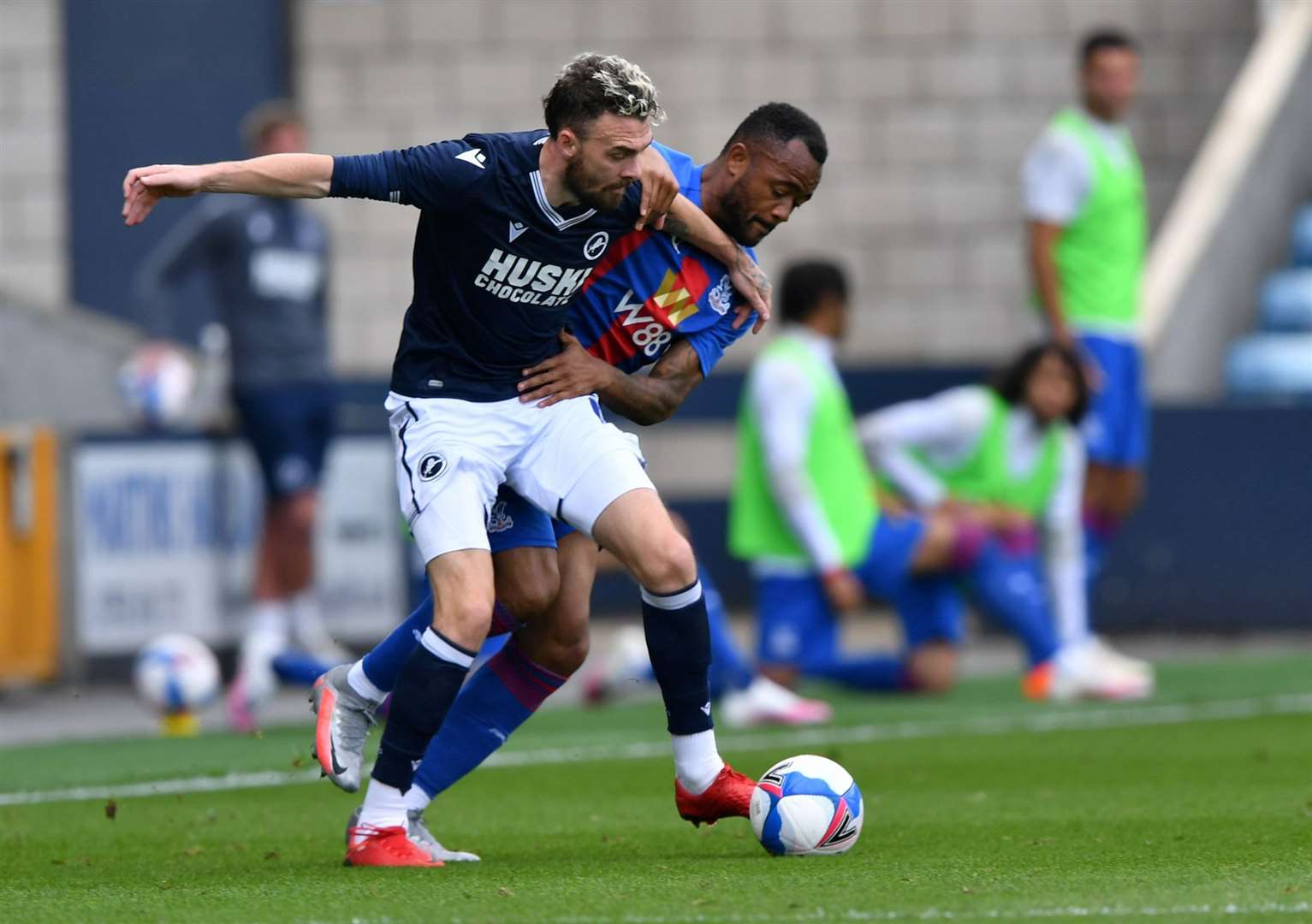 Former Millwall man Scott Malone has been training with Gillingham but is attracting interest from Championship sides Picture: Keith Gillard