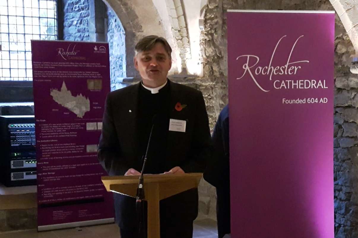 The Dean of Rochester, the Very Rev Dr Philip Hesketh