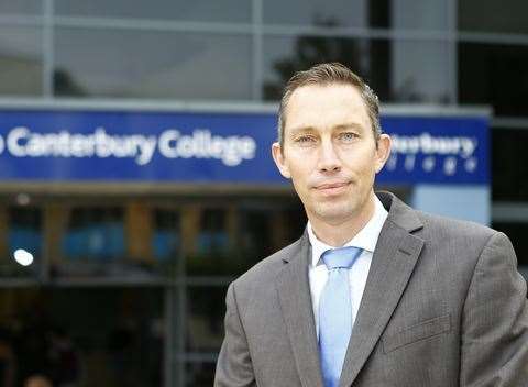 East Kent College CEO Graham Razey