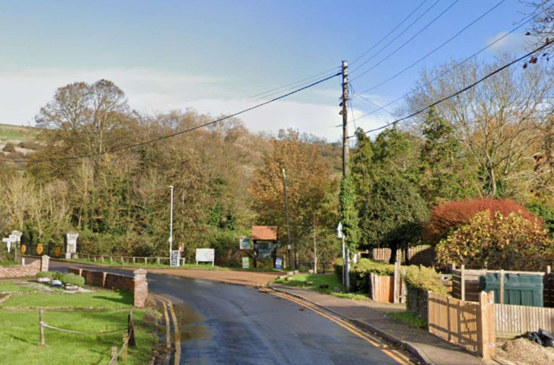 Several residents have said they objected to the double yellow lines along West Hythe Road. Picture: Google