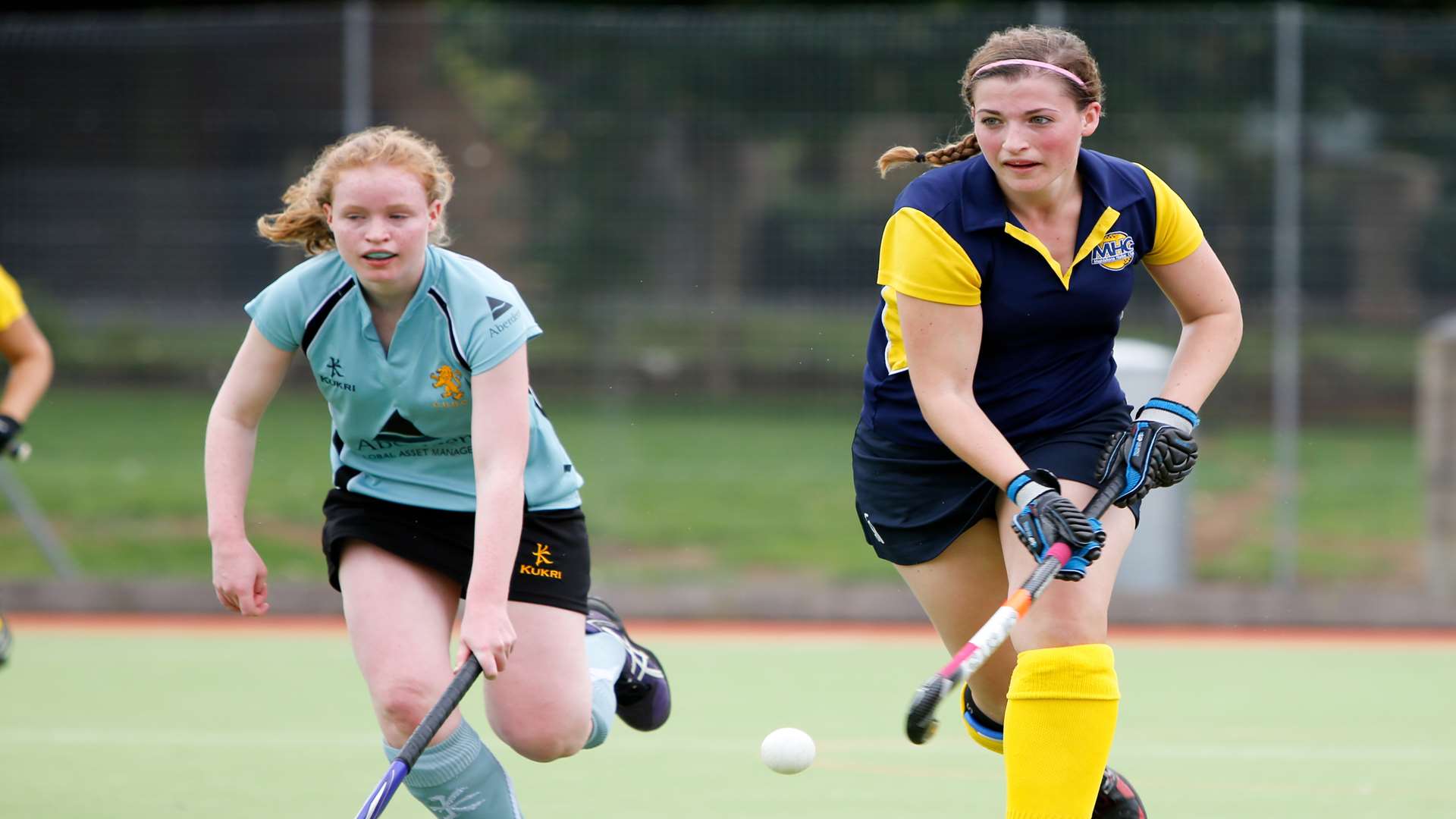 Catherine Green, right, shined for Maidstone against Chelmsford 2nds but couldn't prevent a 2-1 defeat Picture: Matthew Walker