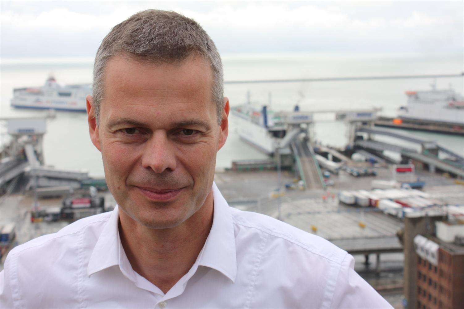 Carsten Jensen, managing director DFDS Seaways.