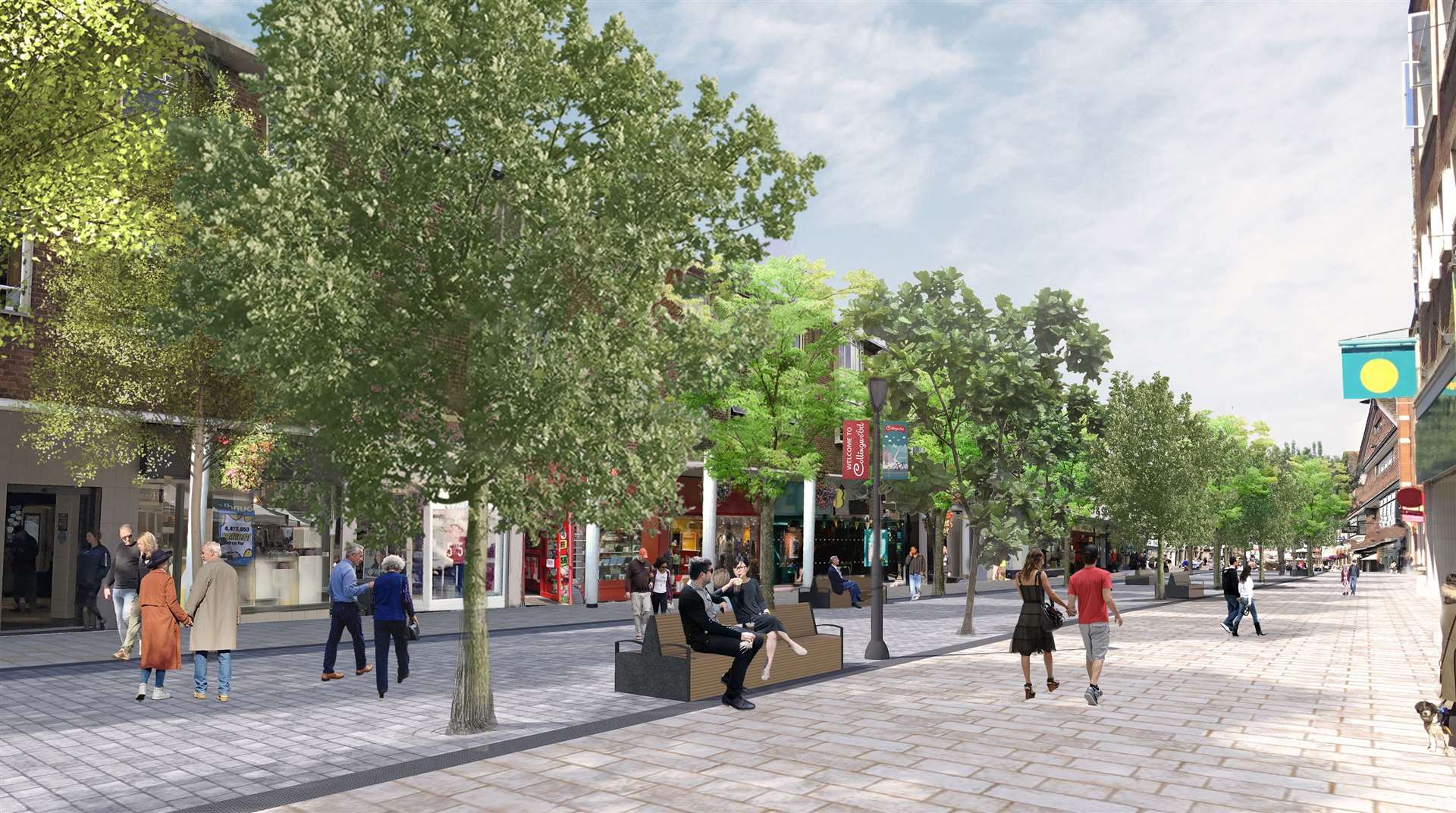 The vision for St George's Street in Canterbury