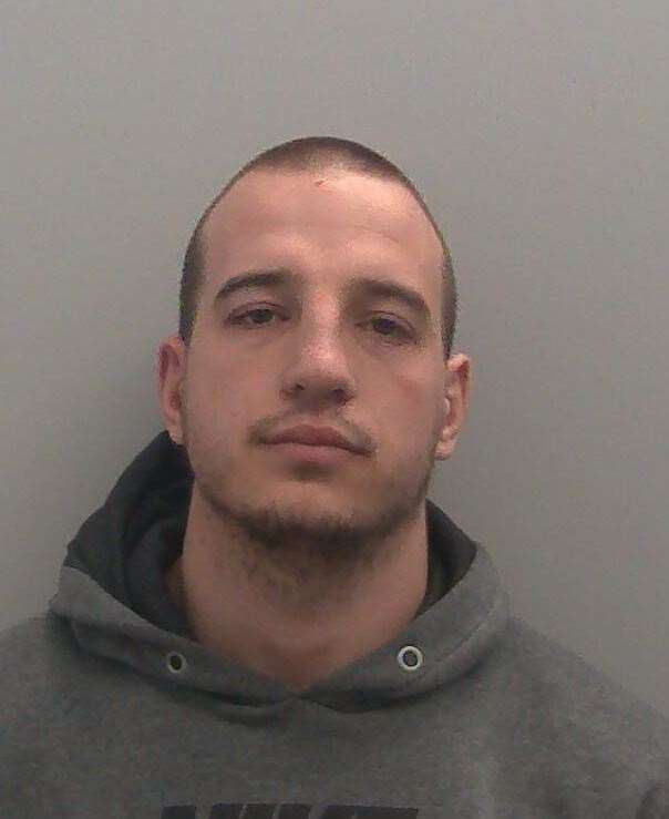 Kristian Romanov, of Windsor Road, Gillingham, has been jailed for firearms offences. Picture: NCA