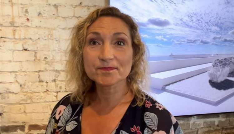 Georgina Baker is urging residents to submit their objections to the latest plans for Folkestone harbour arm
