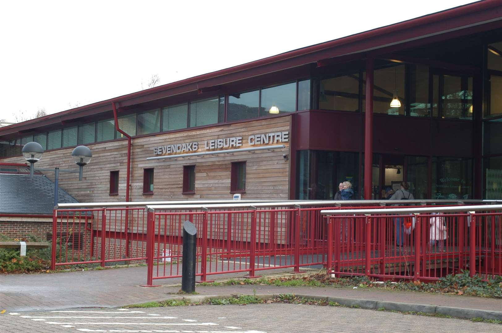 Sevenoaks Leisure Centre has also been shut. Picture: Helen Kitto