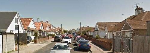 The incident happened at a private address in Fleetwood Avenue, Herne Bay. Picture: Google Maps (7905282)