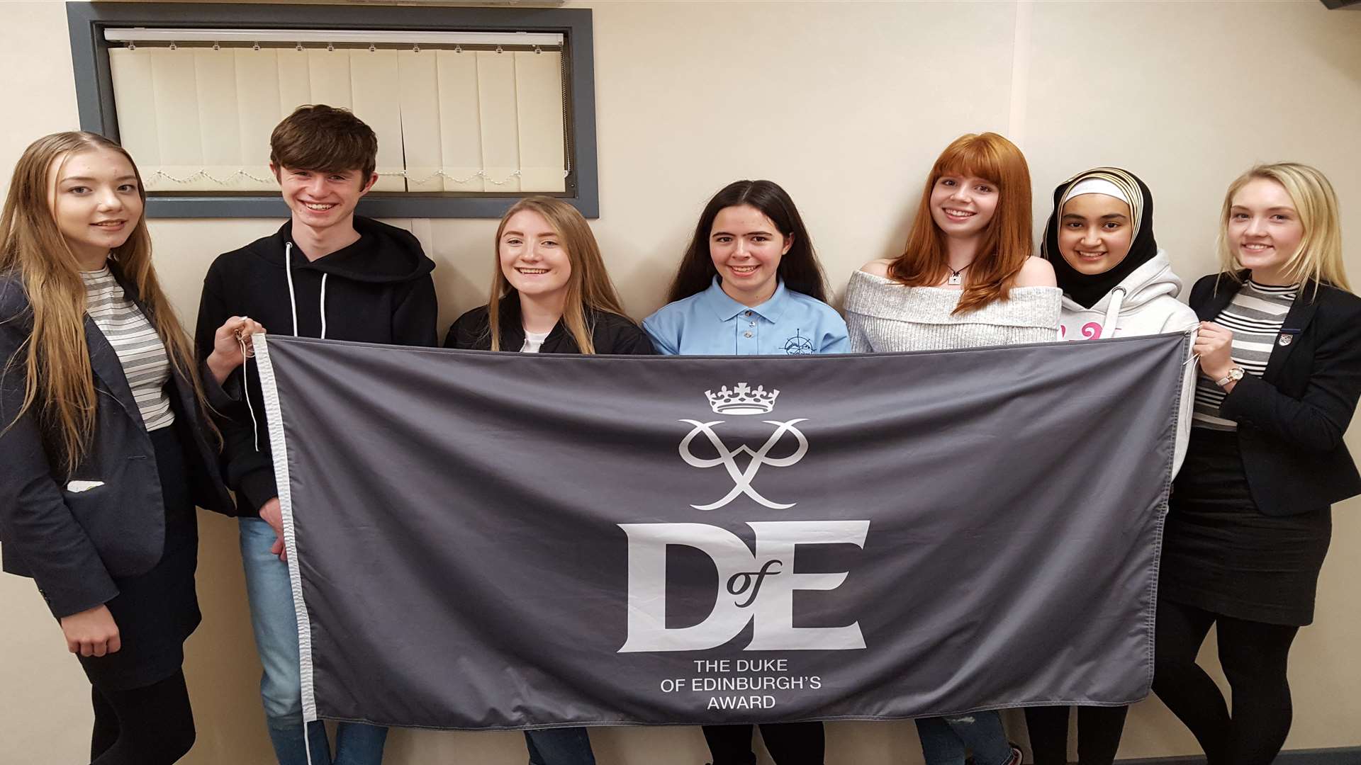 Members of the Medway Duke of Edinburgh Award Youth Panel
