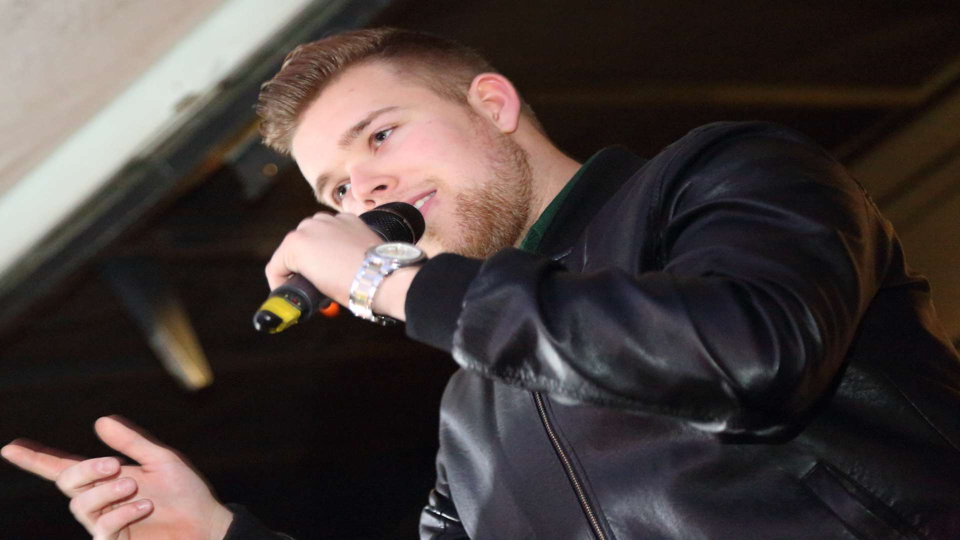 Singer Jamie Johnson will be performing as part of Gravesham council's Christmas Everyday events programme