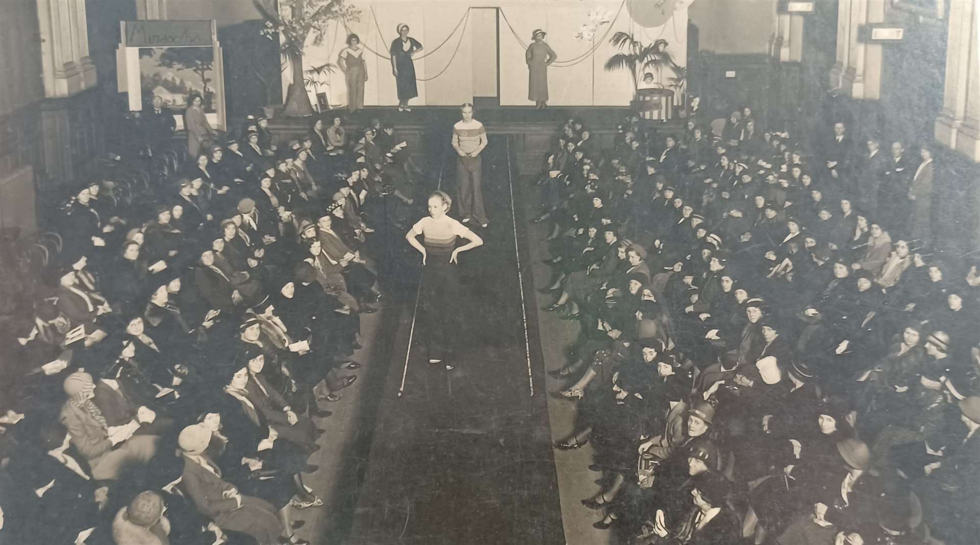 Newcomb's Mannequin Parade at Chatham Town Hall, March 1933