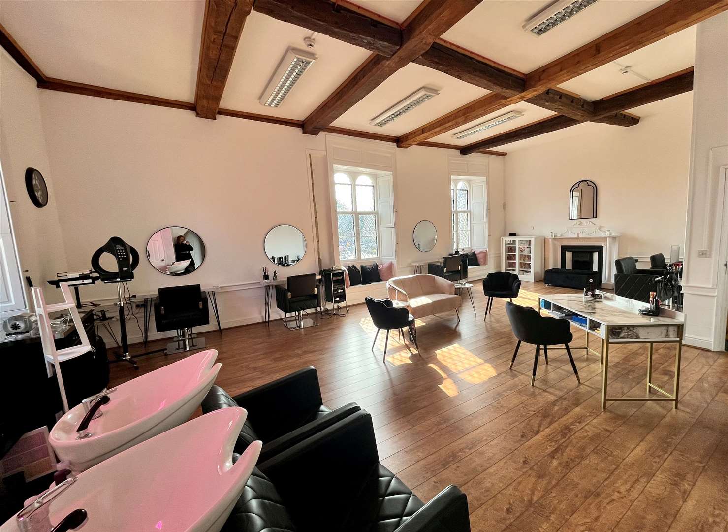 The salon has opened after an £8,000 refurbishment. Picture: Nicola Rose