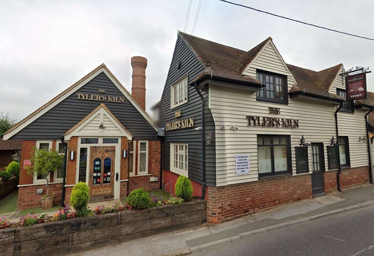 The Tyler's Kiln pub in Tyler Hill, Canterbury, is reopening following 18 months of closure. Picture: Google Street View