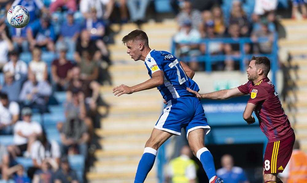 Gillingham v Ipswich Town action Picture: Ady Kerry (17154476)