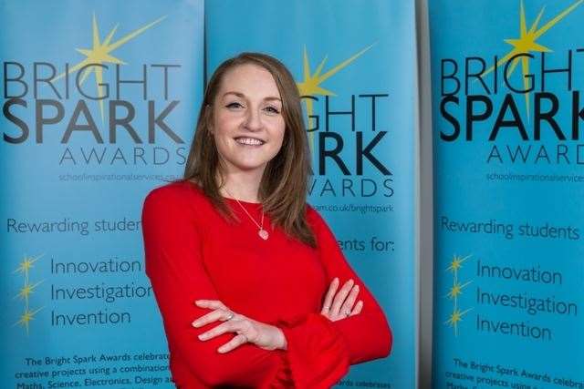 Becky Lipscombe, marketing coordinator of Bright Sparks judging organisation the ITL Group (7778932)