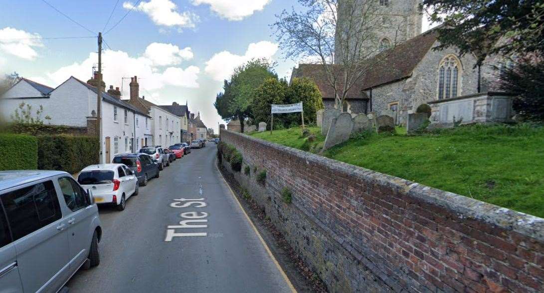 The 48-hour dispersal order was active in Ash, near Sandwich from 4pm on Monday. Picture: Google