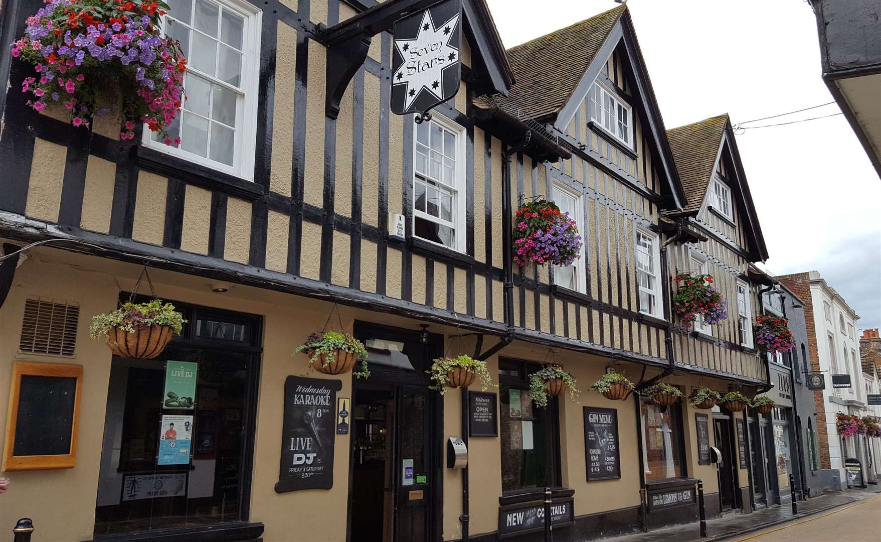 Police were called to the Seven Stars pub