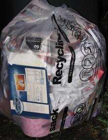 Canterbury City Council recycling bag
