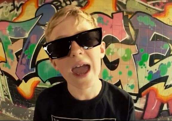 Fidget Rhymes staring in his new music video Picture: YouTube (16385784)