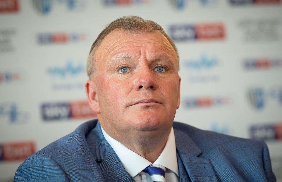 Gillingham manager Steve Evans Picture: Ady Kerry (14516982)