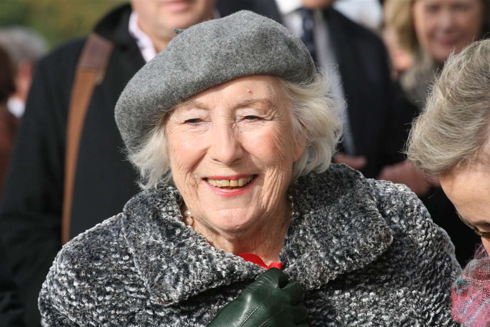 Dame Vera Lynn supported the community bid to buy the port of Dover for £4million in 2010.