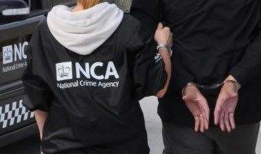 The suspects were arrested by officers from the NCA. Picture: NCA