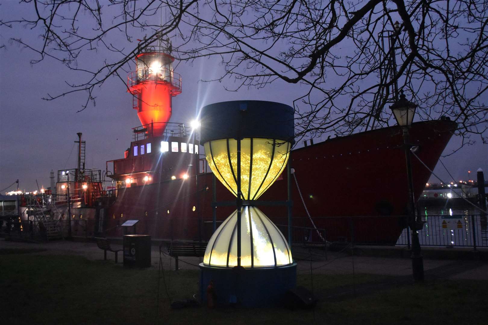 The Hourglass which featured an interactive story by Arji Manuelpillai. Pictures: Jason Arthur