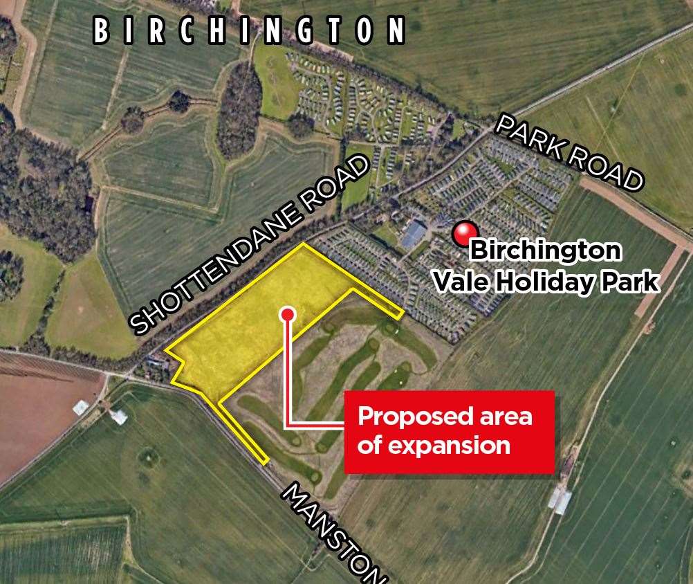 Birchington Vale holiday park is expanding by 115 plots
