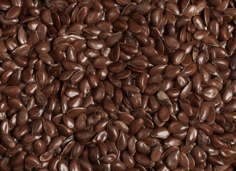 Flaxseeds can be ground and mixed with water for a similar consistency to egg white. Image: Stock photo.