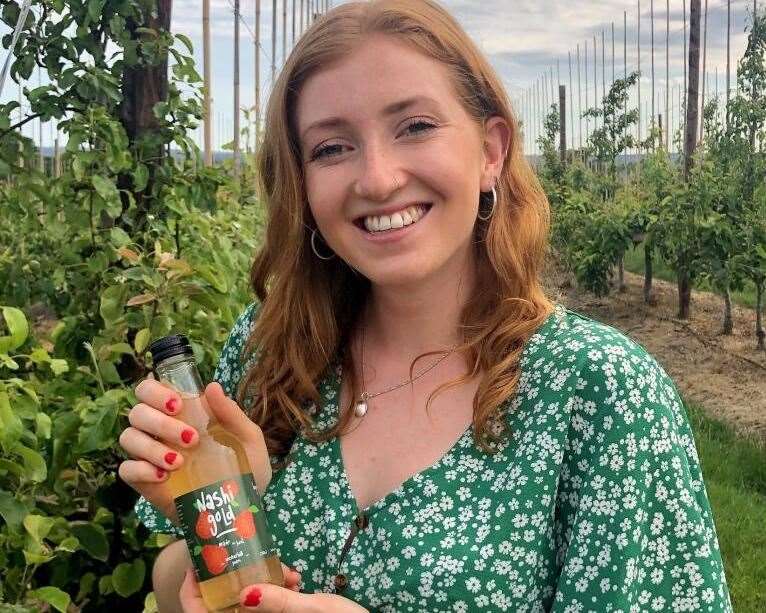 Emma Baxter is hoping to wow the world with her pear juice product
