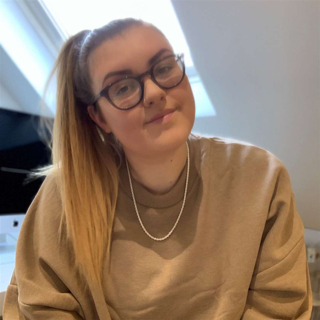 Student engagement officer at Mid-Kent College and co-chairman of the Medway 2025 Youth Engagement Working Group, Maddie Springett. Picture: Medway 2025