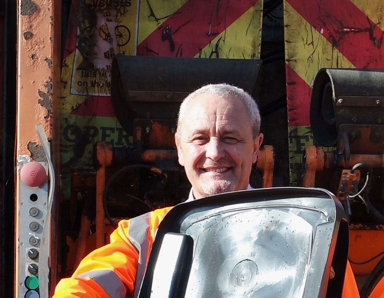 Maidstone Borough Council waste service manager Graham Gosden