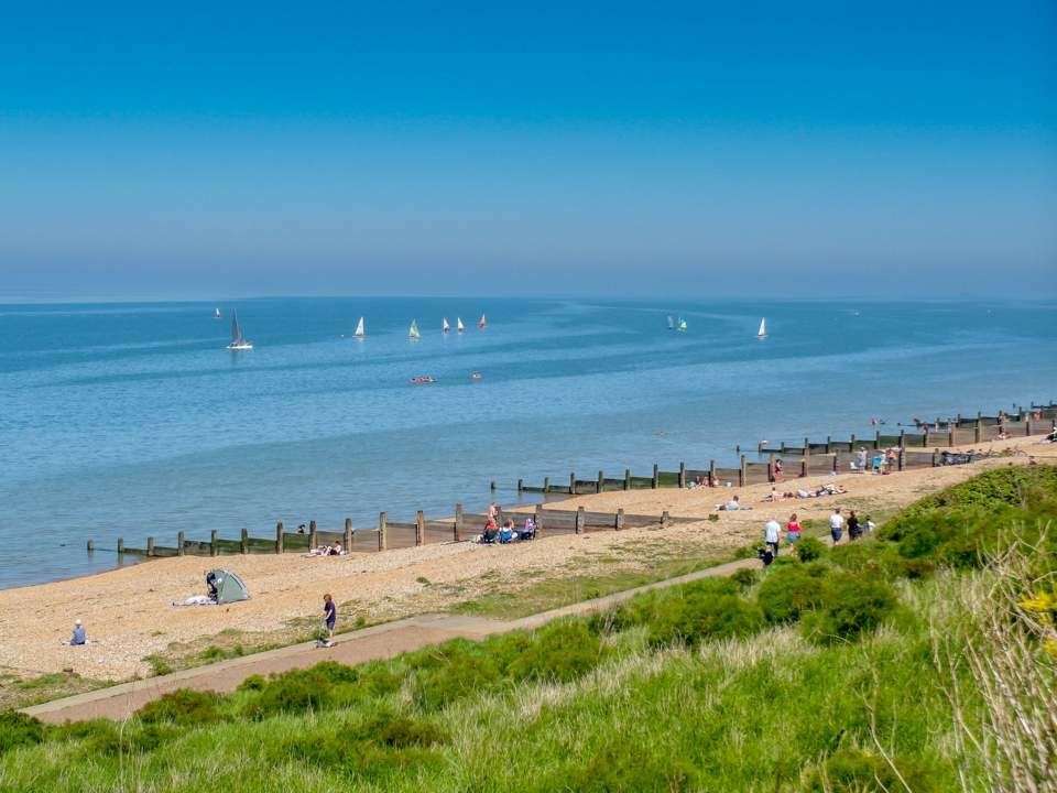 Tankerton beach was given the Blue Flag award earlier this year. Picture: Ray Wheeler