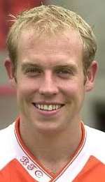 JOHN HILLS: set to fill left back vacancy. Picture courtesy THE GAZETTE, BLACKPOOL