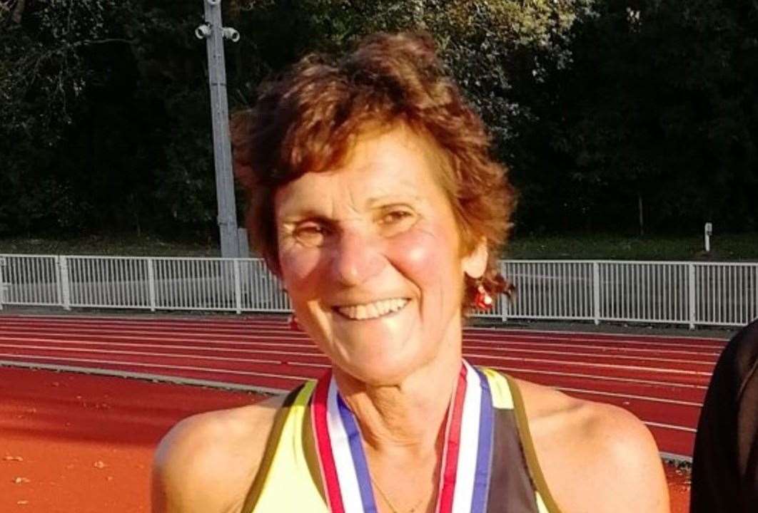 Lesley Hall is one of the UK's top racewalkers in her age bracket.