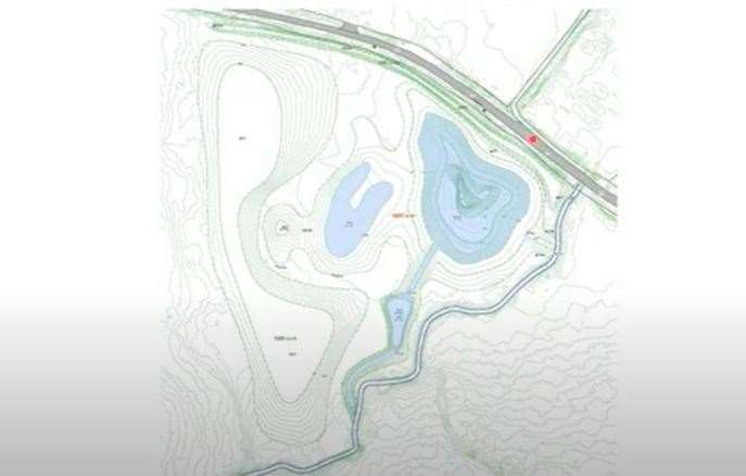 The design of the wetlands system