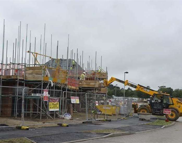 Housebuilding in Kent has been stalled