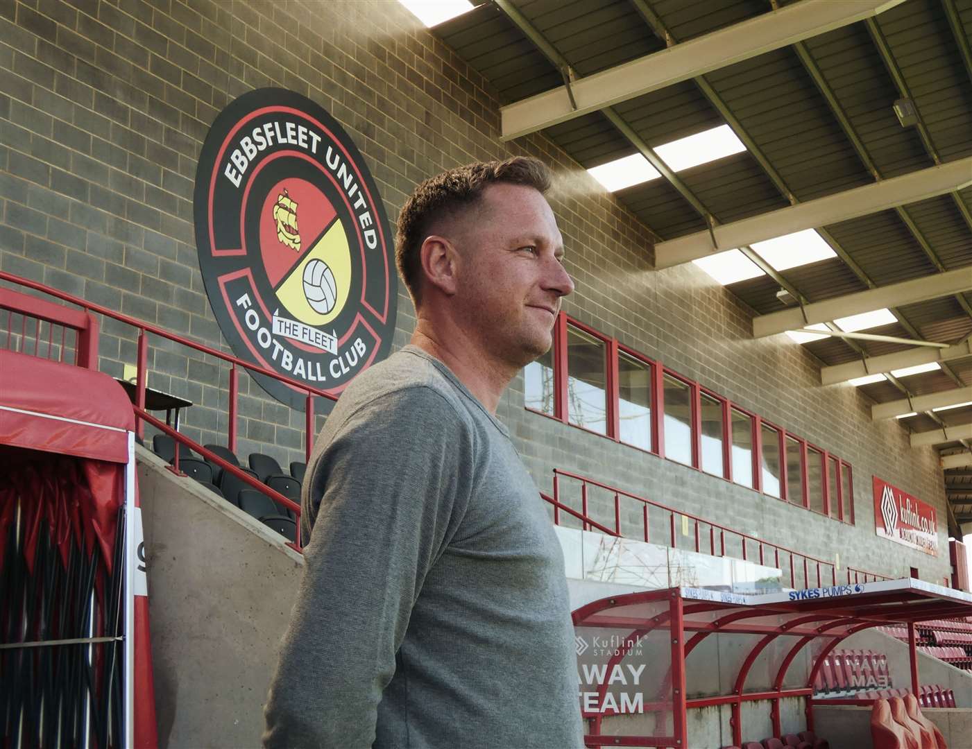 Ebbsfleet United's new manager Dennis Kutrieb makes his 14th summer signing Picture: EUFC