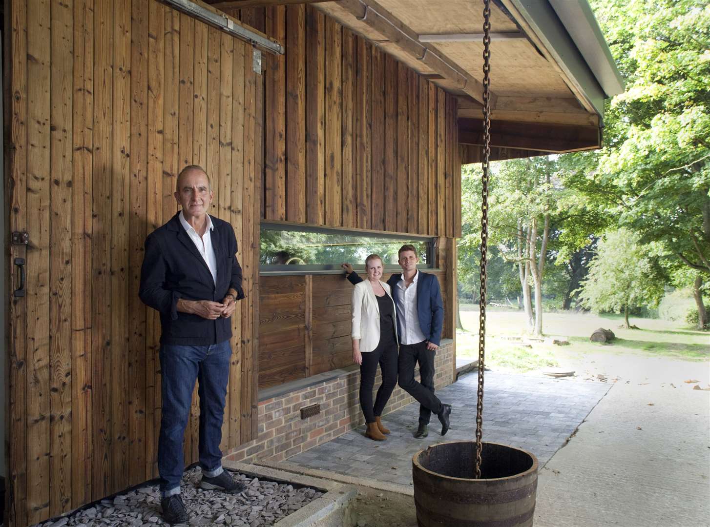 Sevenoaks couple Greg and Georgie built their dream home on a £250,000 budget. Picture: Channel 4