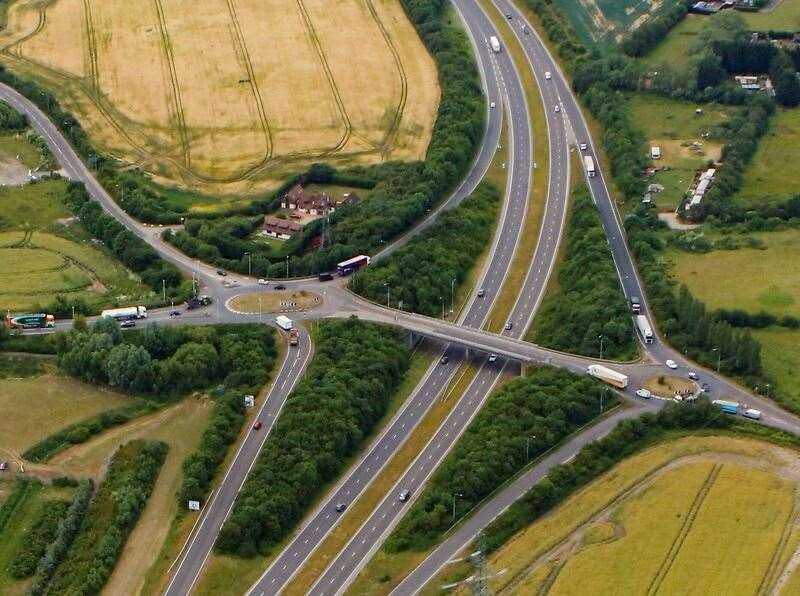 The Grovehurst junction of the A249 is one of two major intersections which is to benefit from an upgrade