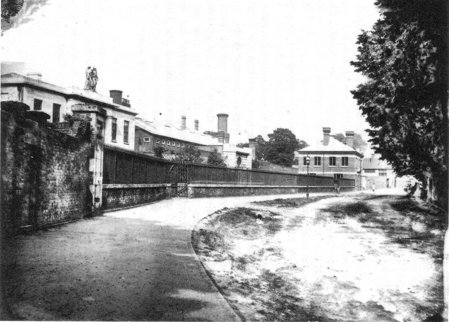 An image of Canterbury prison taken in the 1880s. Picture: Dave Lambourne